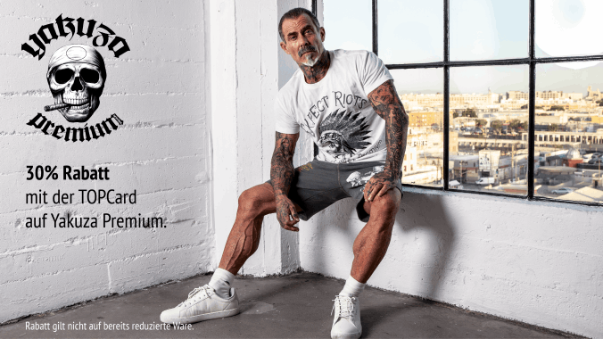 Yakuza Premium  sleva 30 % - slevy na značkové oblečení